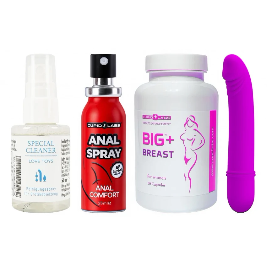 Kit Seducător: Volum, Confort Anal și Vibrații