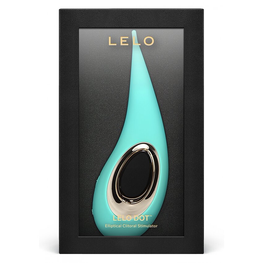 LELO Dot — Stimulator Clitoridian, 8 Moduri, Reîncărcabil Albastru
