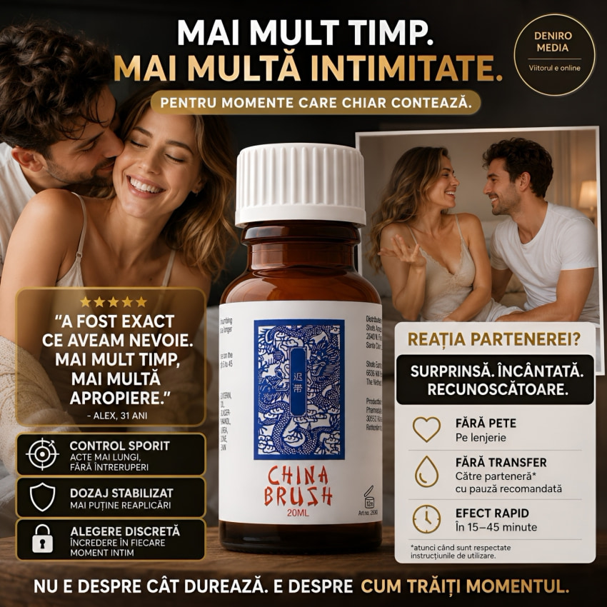 Lichid Ejaculare Precoce China Brush 20 ml