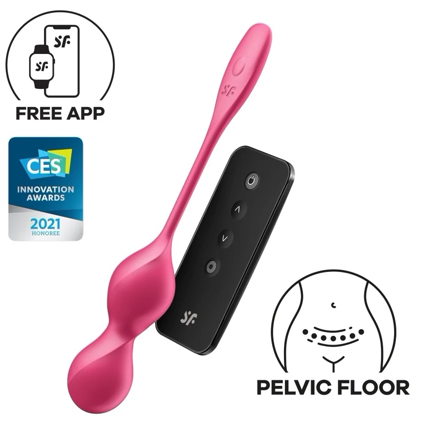 Love Birds 2 – Trainer Kegel Connect cu 12 Programe Roz