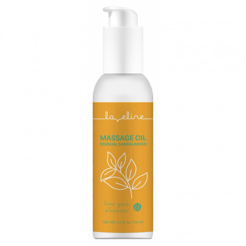 Loveline Ulei Masaj Santal Catifelat 150 ml Aromă Caldă