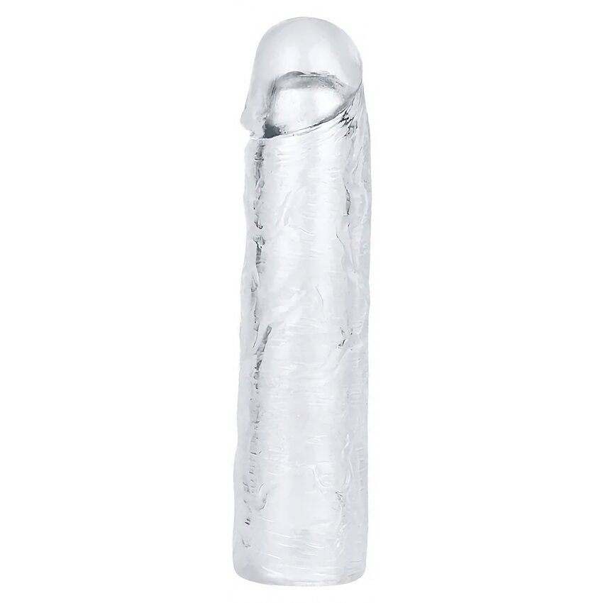 Lovetoy Shameless Clear: Manșon Elastic +5 cm Transparent