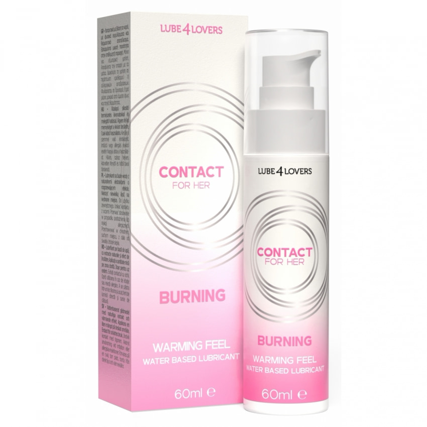 Lube4lovers Burning - Lubrifiant Vaginal încălzitor 60 ml