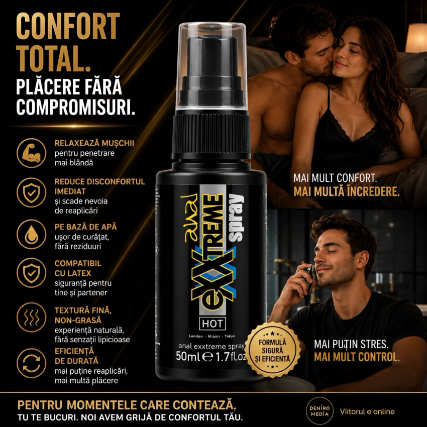 Lubrifiant Anal Exxtreme Atomizator 50ml