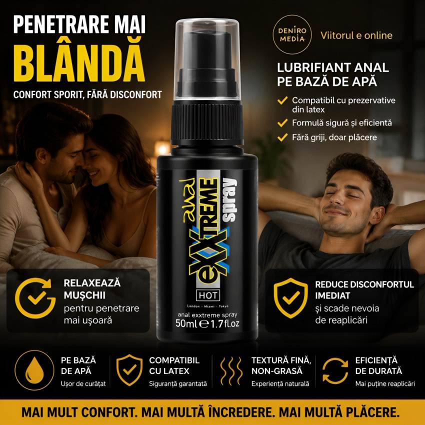 Lubrifiant Anal Exxtreme Atomizator 50ml