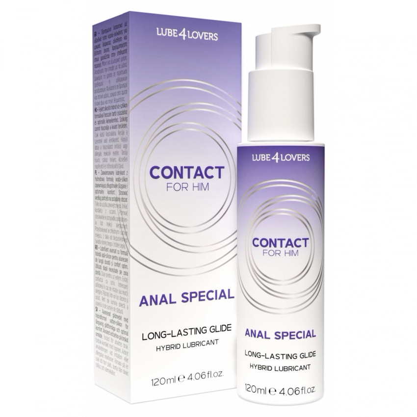 Lubrifiant Anal Hibrid 120 ml Alunecare Lungă