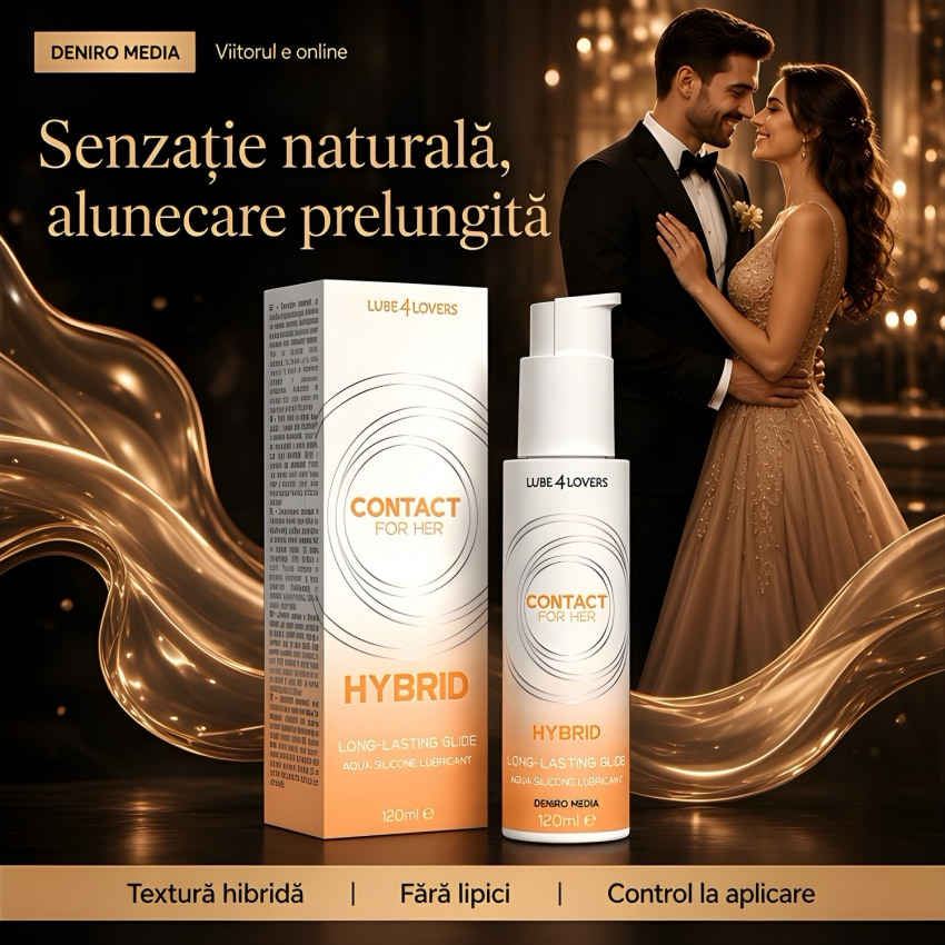 Lubrifiant Anal Hibrid cu Alunecare Durabilă 120 ml