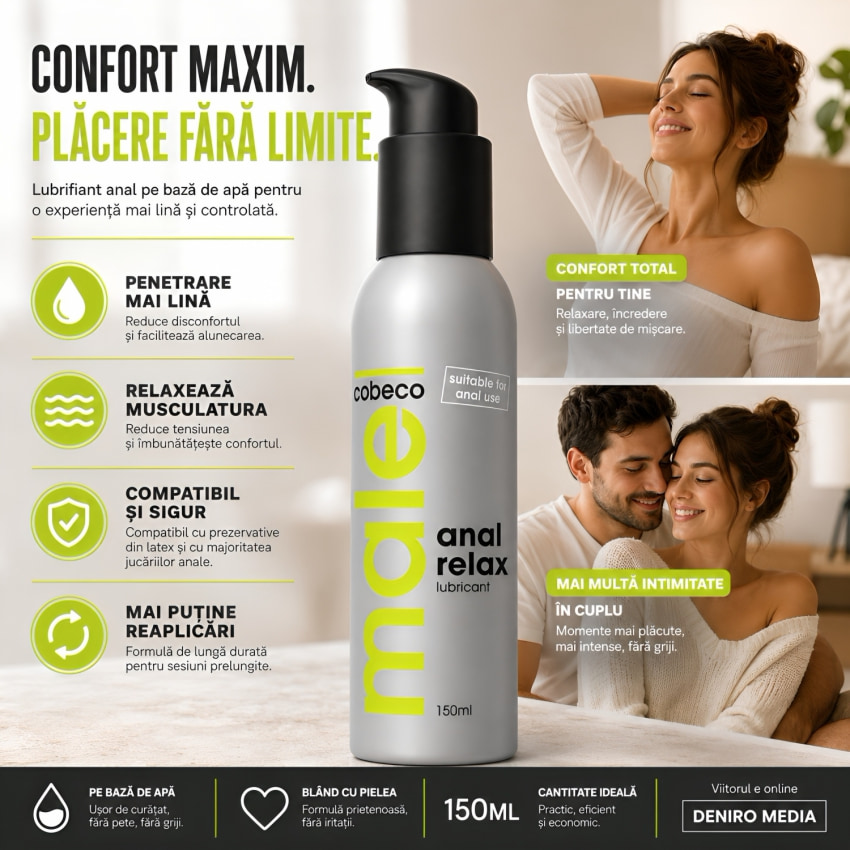 Lubrifiant Anal Relax Male Cobeco 150ml
