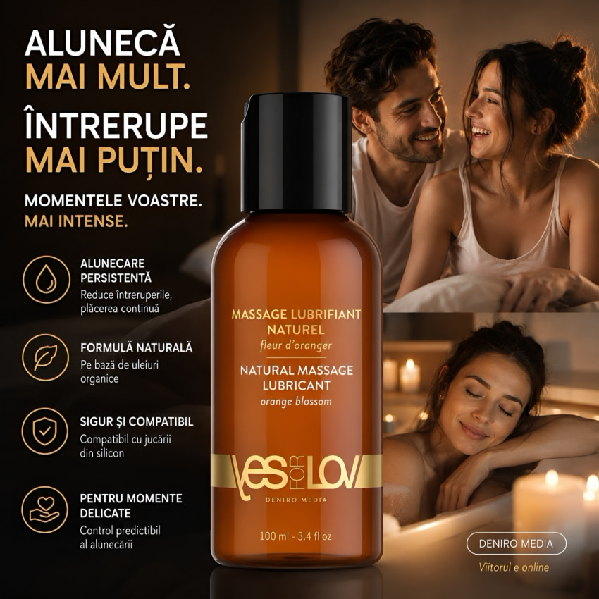 Lubrifiant De Frecție YESforLOV Organic  100ml