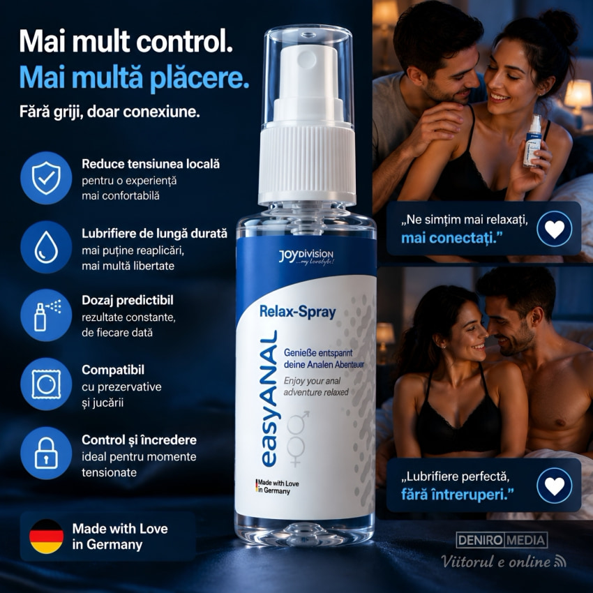 Lubrifiant EasyANAL Relax Atomizator 30 ml