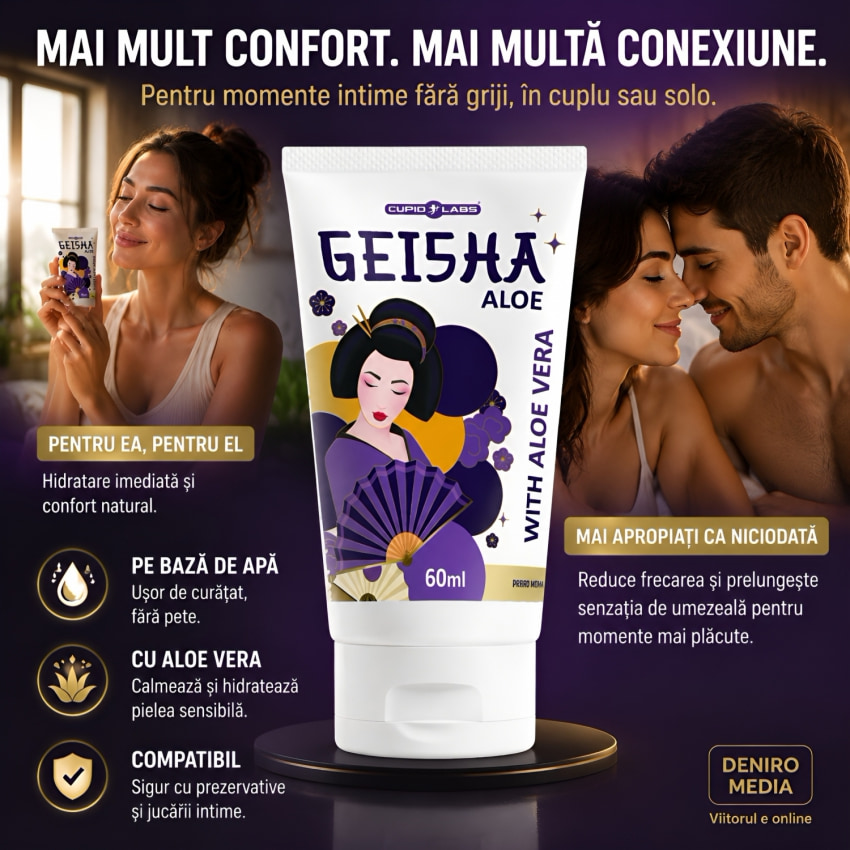 Lubrifiant Geisha Aloe Vera Premium 60ml