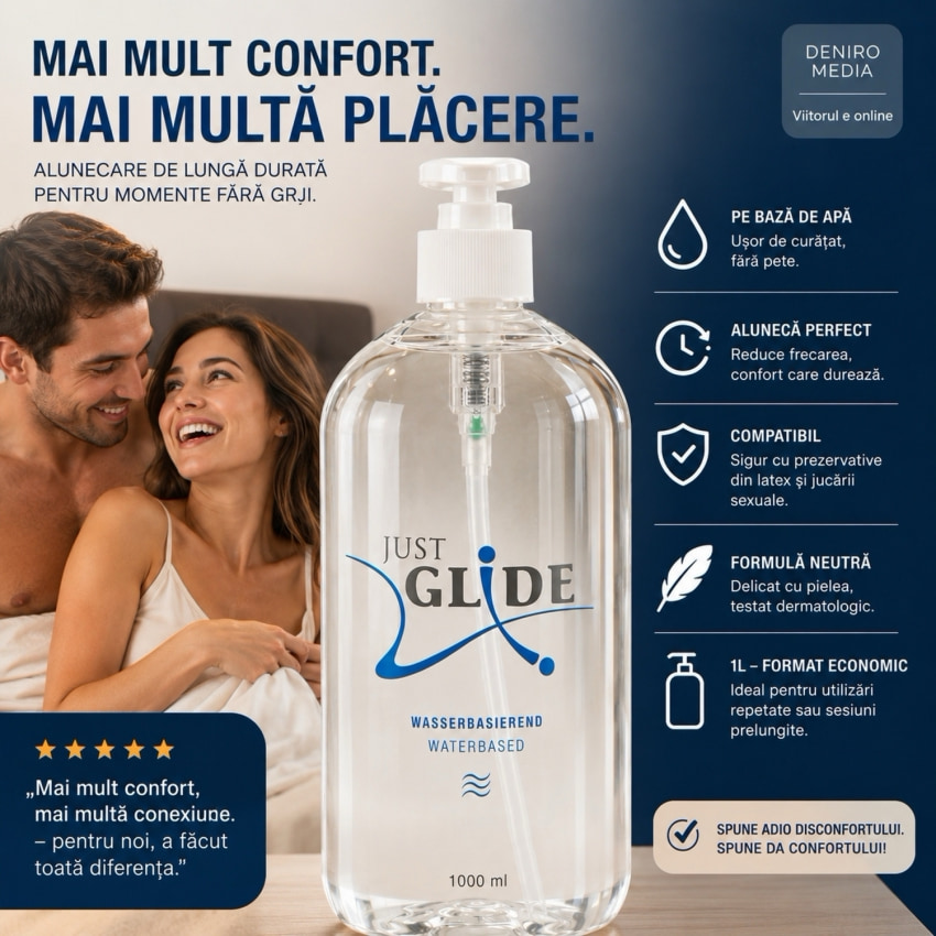 Lubrifiant Just Glide Water-Based 1L