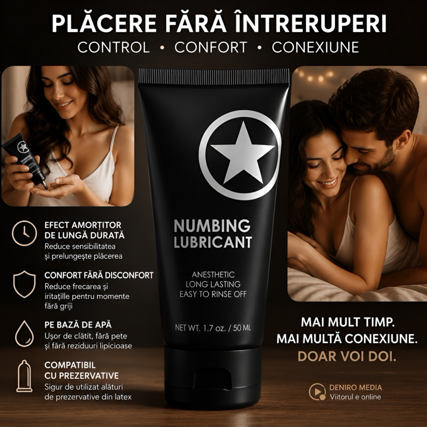 Lubrifiant Numbing Consecință Amorțire 50ml