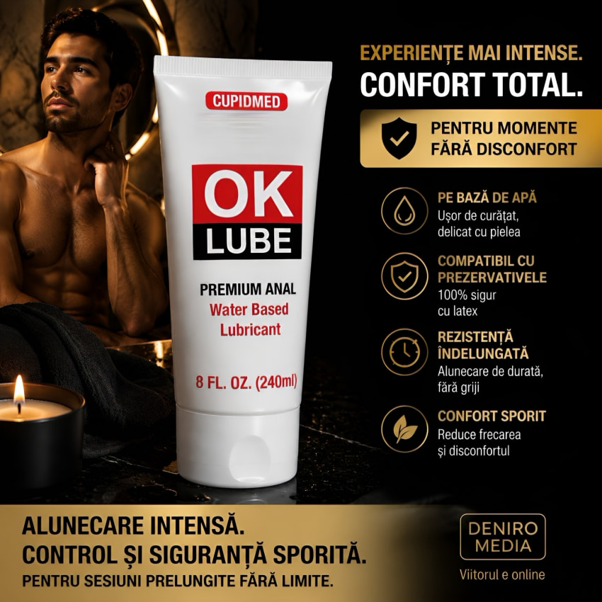 Lubrifiant OK Lube De lux Anal 240ml