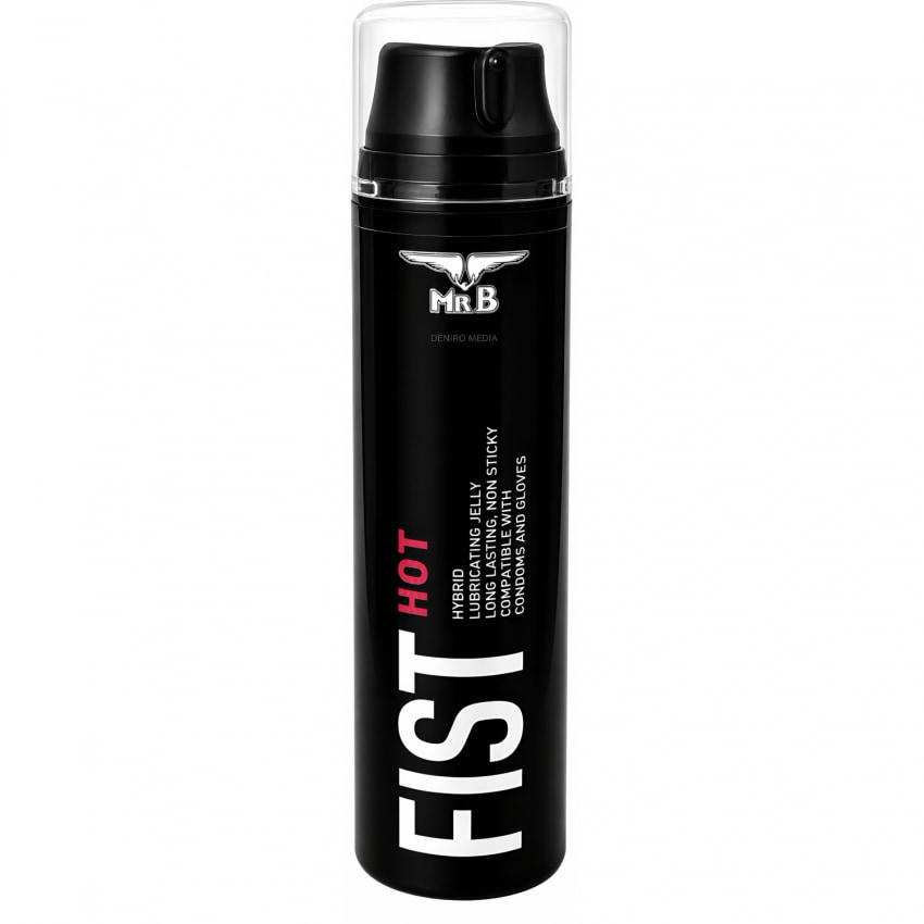 Lubrifiant pe bază de apă Mister B FIST Hot 200 ml