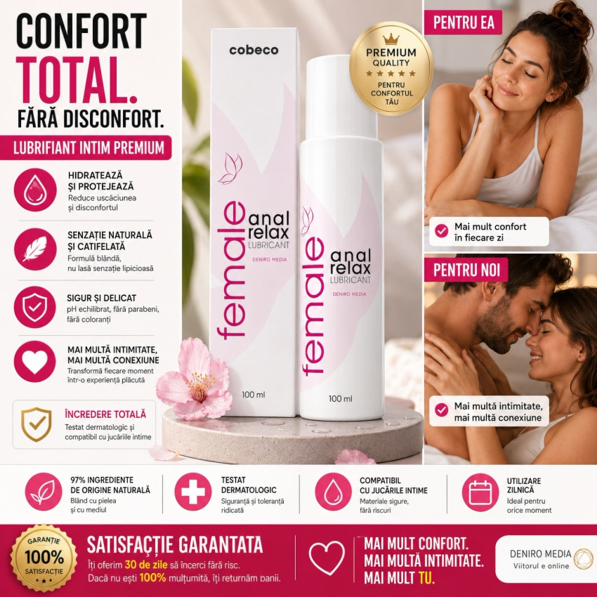Lubrifiant Pentru Incursiune Perianală Lipsit de Nereguli 100ml