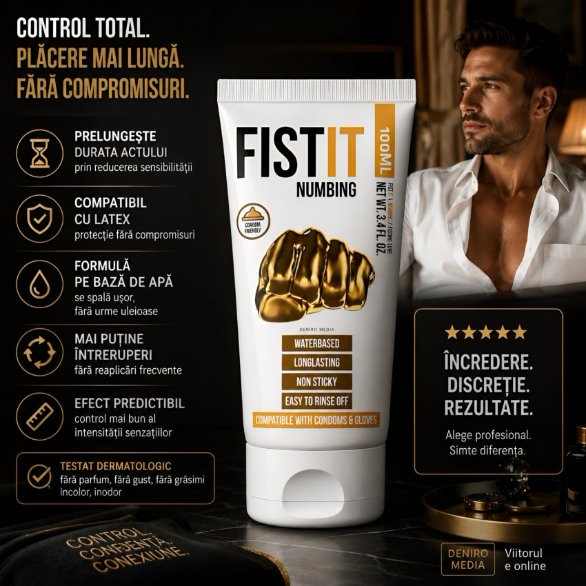 Lubrifiant Profesional Desensibilizator Fist It 100ml