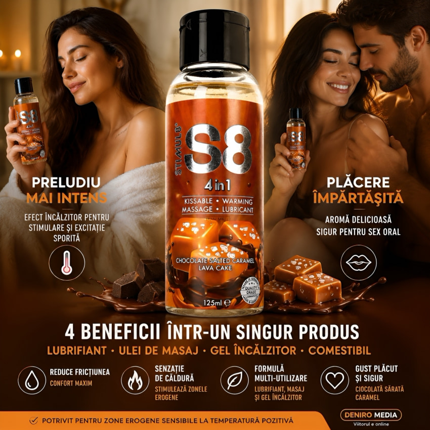 Lubrifiant S8 4-in-1 Dessert Chocolate 125ml