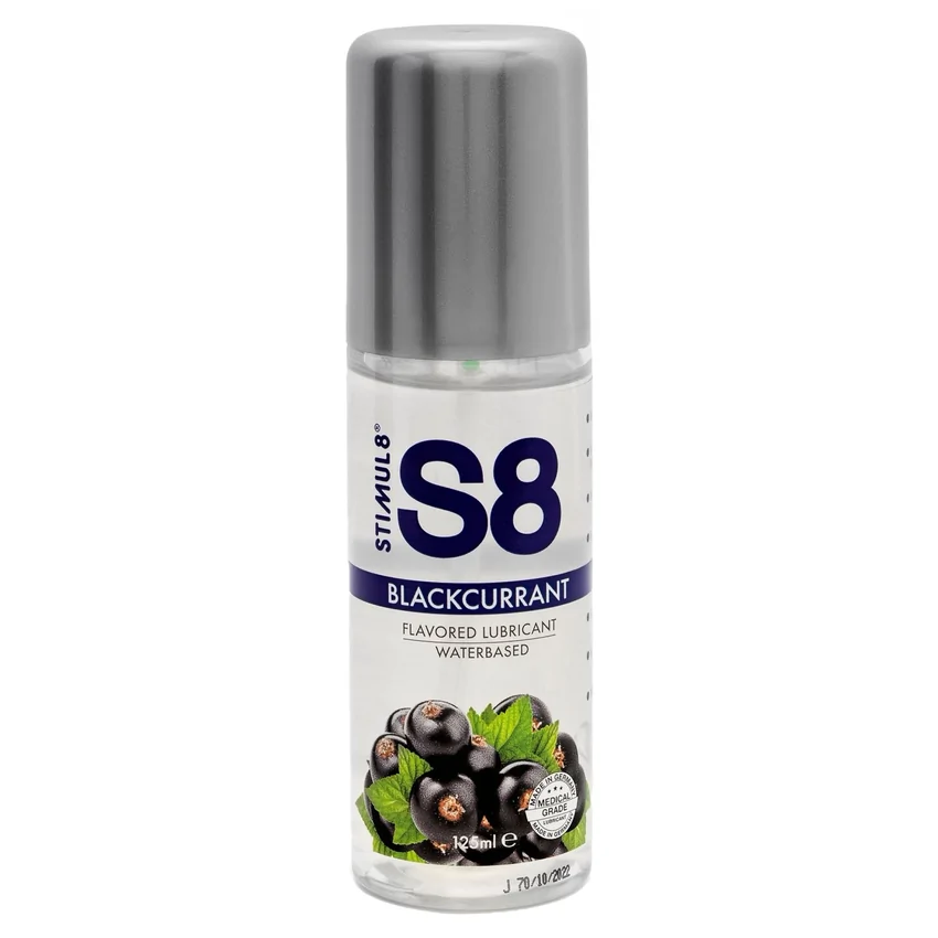 Lubrifiant S8 WB Flavored Lube Coacăze Negre 125ml