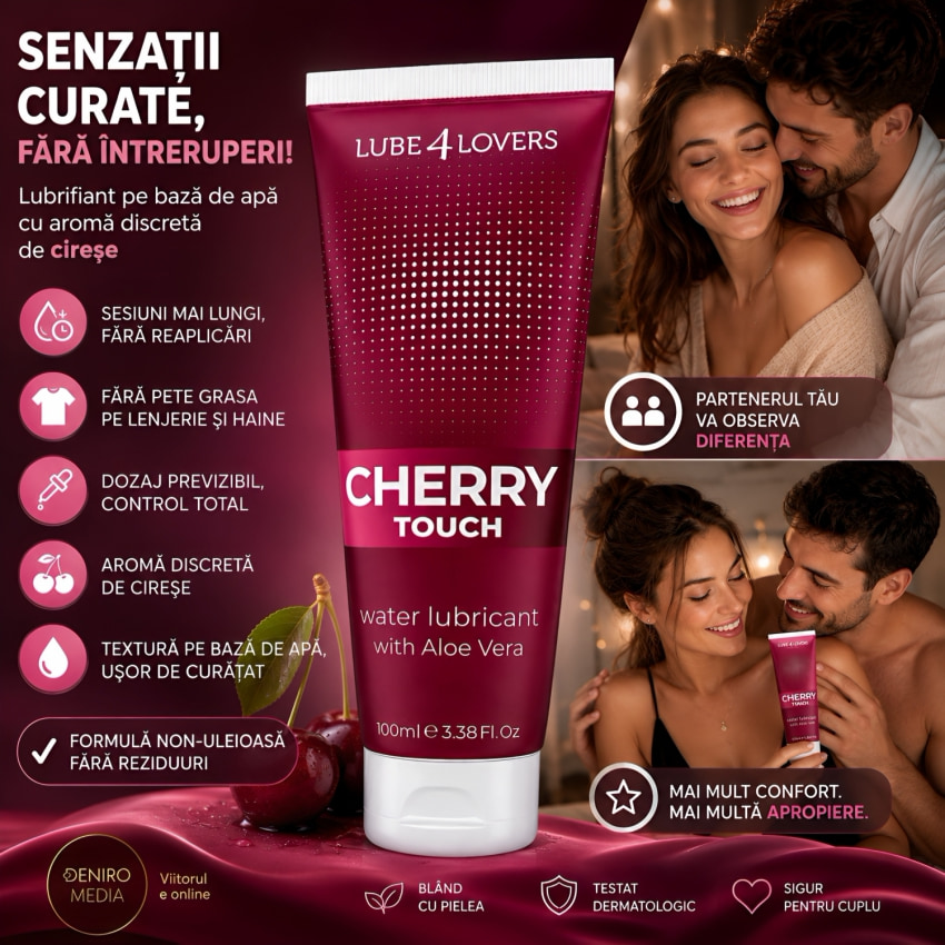 Lubrifiant Water Touch Cireșe 100ml