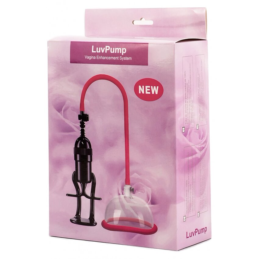 LuvPump II Realov - Pompă De Vid Discretă Pentru Zona Intimă Roșu