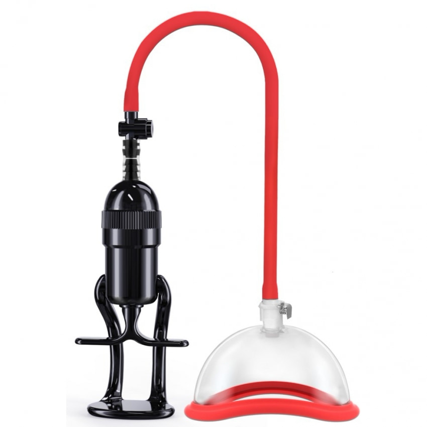 LuvPump II Realov - Pompă De Vid Discretă Pentru Zona Intimă Roșu