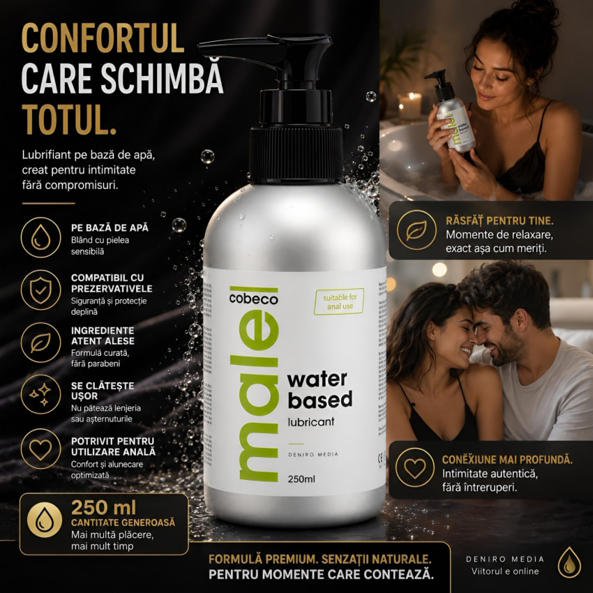 Male Water Based Lubricant 250ml