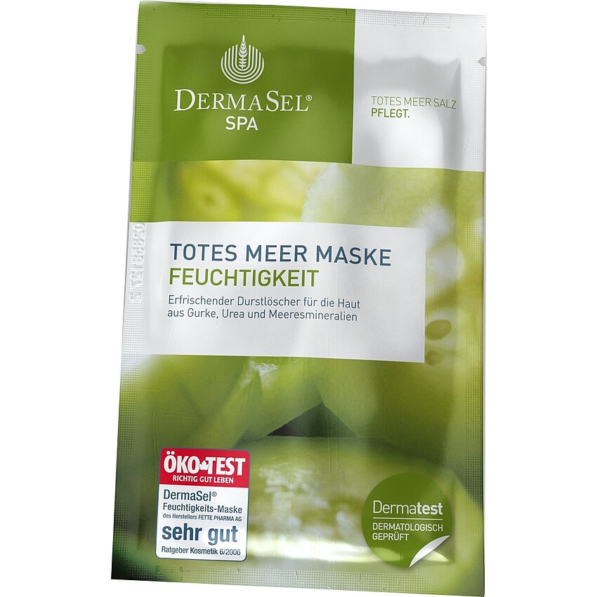 Mască de față hidratantă, Dermasel, 12 ml