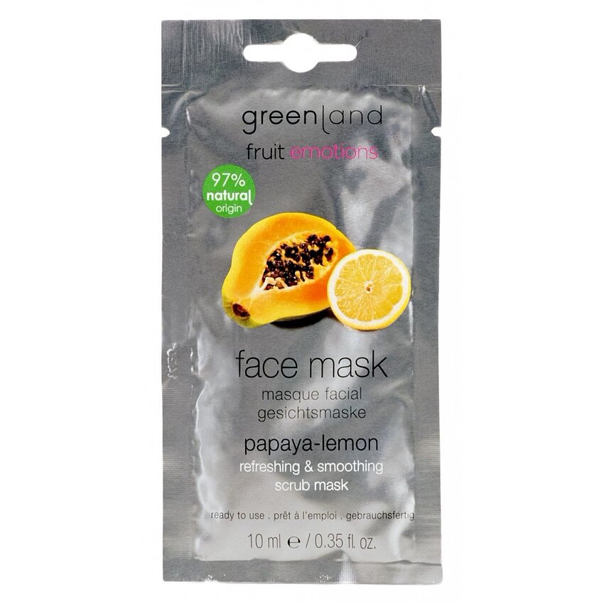 Mască Față Cu Papaya Și Lămâie Greenland 10ml