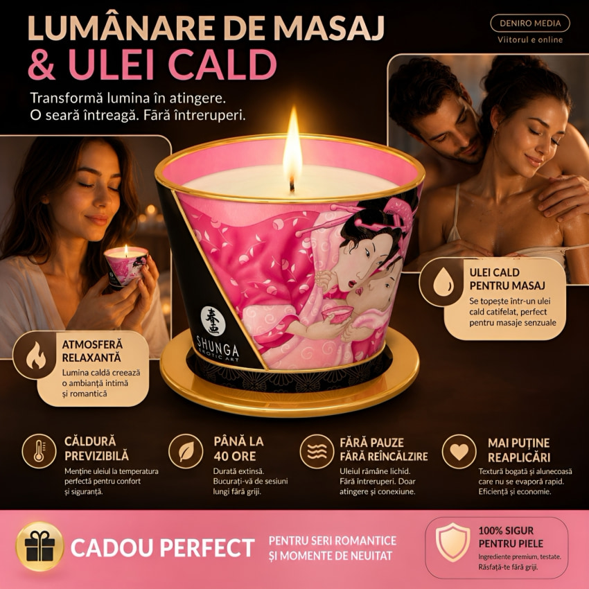 Massage Candle Shunga Aphrod 170g