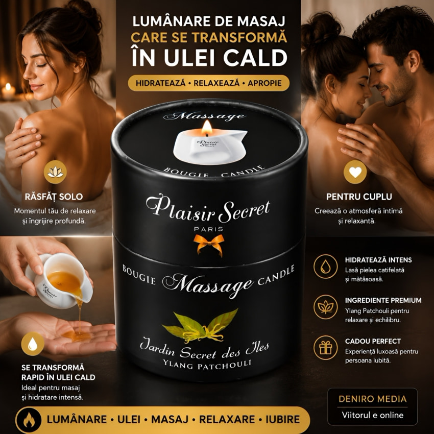 Massage Candle Ylang Patchouli 80ml