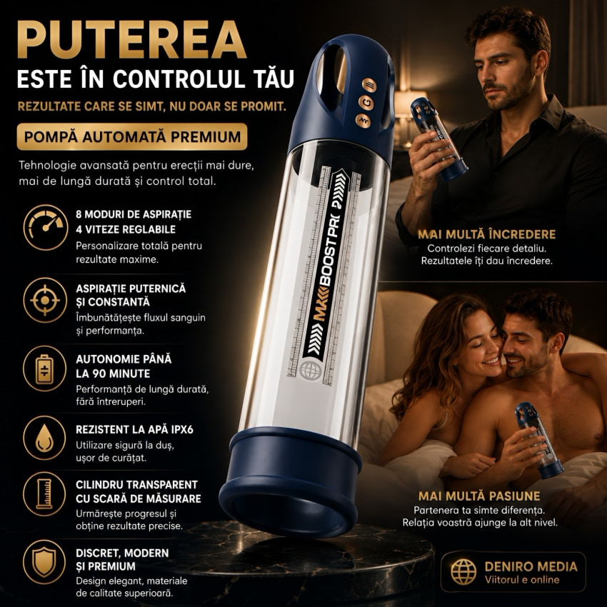 Max Boost Pro Flow Pump Albastru