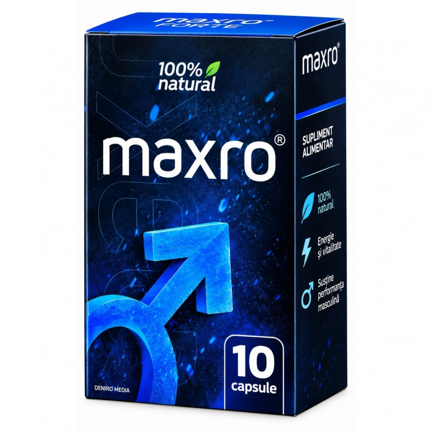 Pastile Maxro Pentru Potență și Erecție 10buc