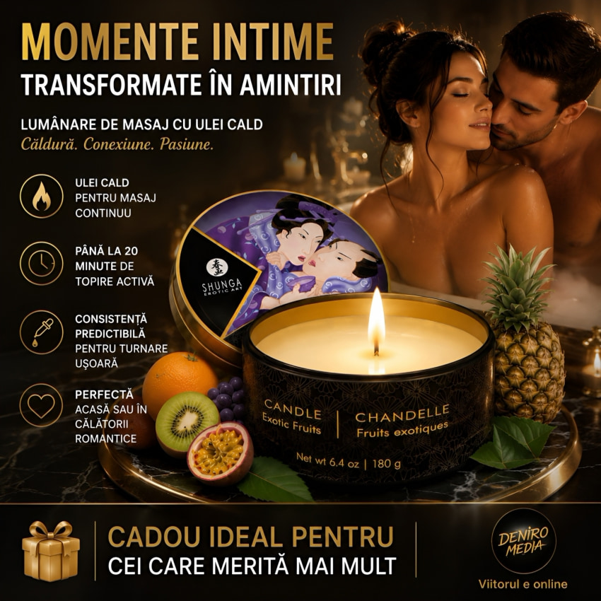 Mini Lumânare Frecție Shunga 30ml