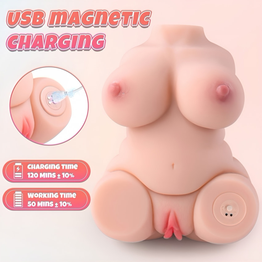 Mistress Masturbator TPR – 3 Viteze, 7 Moduri, 21,5 cm