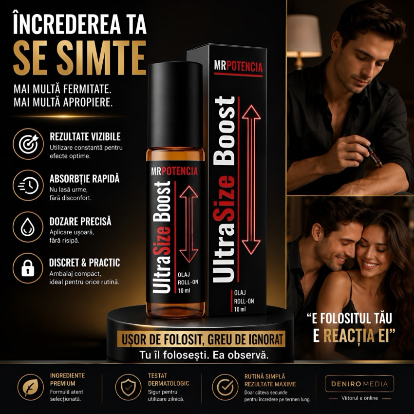 Mr Potencia Ultrasize Boost – Mărire penis – Ulei Roll-on 10 ml