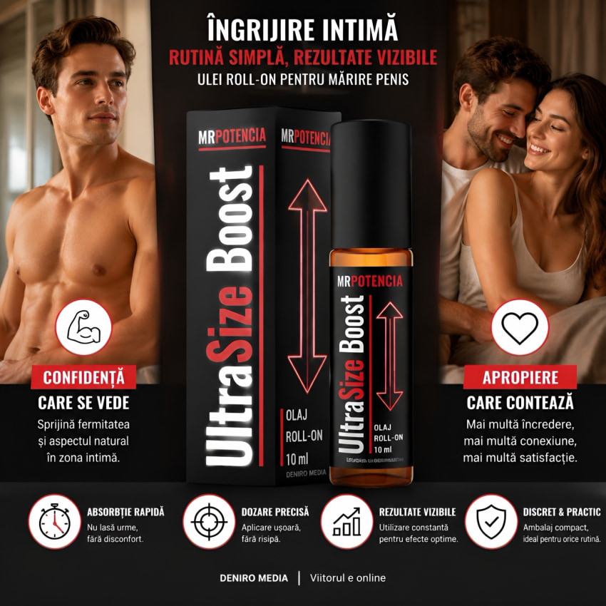 Mr Potencia Ultrasize Boost – Creștere penis – Ulei Roll-on 10 ml