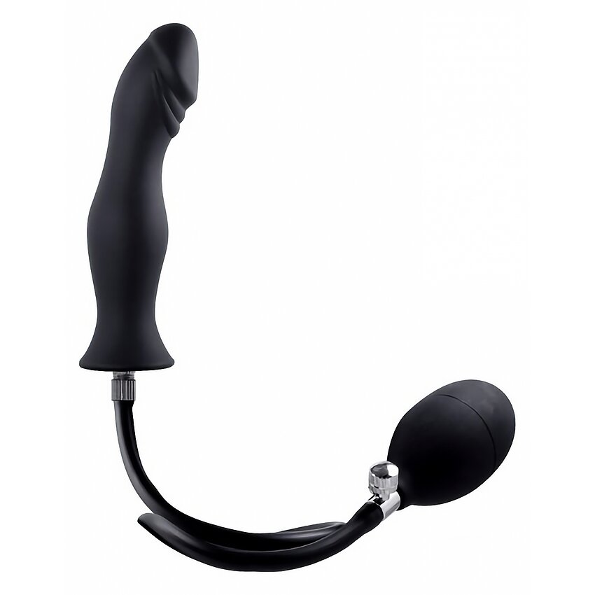 NMC Dop Gonflabil cu Pompă Integrată 18cm — Reglaj Precis Negru