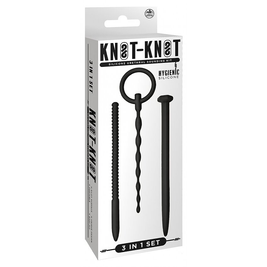 Nmc Set 3 Dilatatoare Uretrale Discrete Până La 15.2 cm Negru