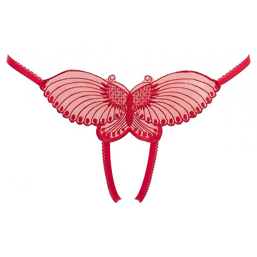 Open Butterfly Amorable Roșu S-L