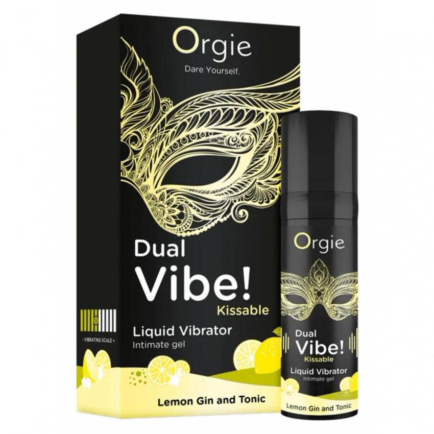 Orgie Dual Vibe Lemon Gin And Tonic Gel 15 ml