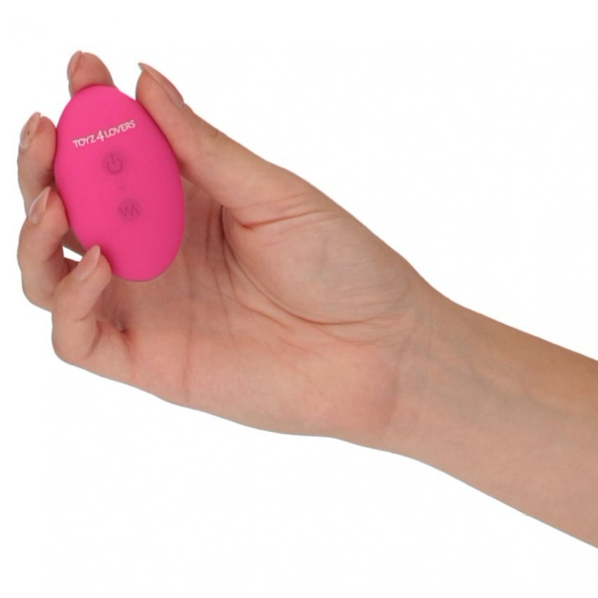 Ou Vibrant Toyz4lovers – 9 Moduri, Reîncărcabil, Discret Roz