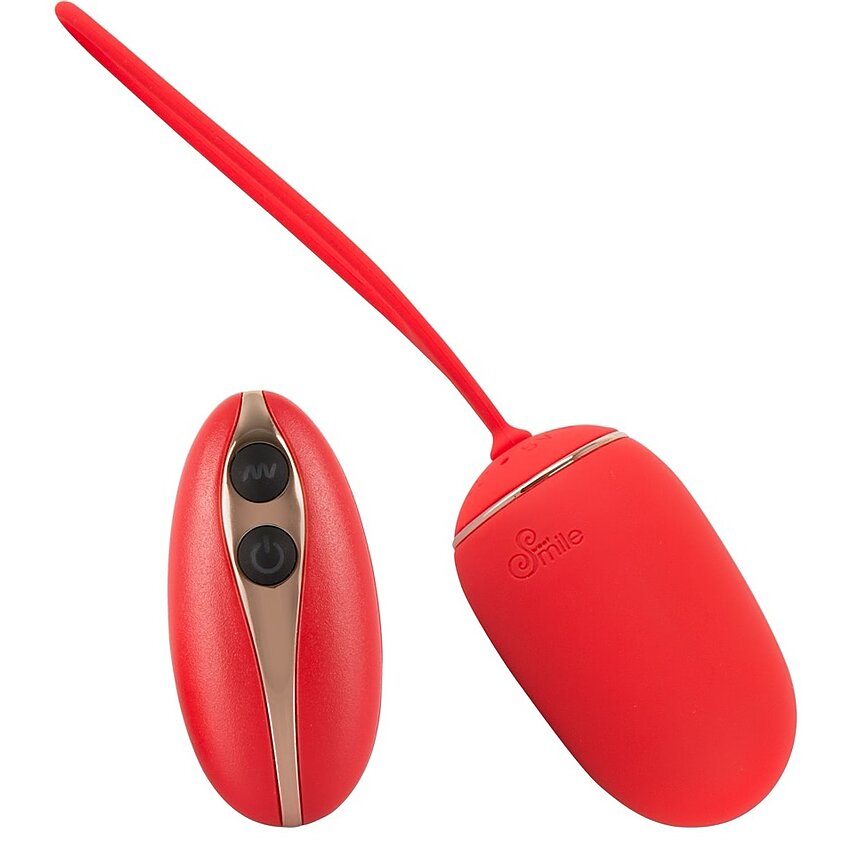 Ou Vibrator Sweet Smile RC Love Ball Roșu
