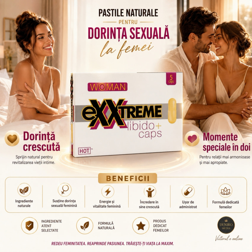 Pachet Capsule Femei eXXtreme Libido Afrodisiac 5buc + Picături Afrodisiace Spanish Fly 20ml