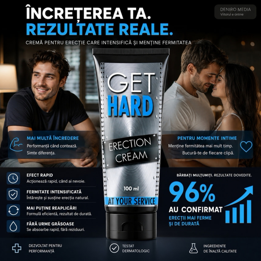 Pachet Alifie Sculare Get Hard + Unguent Potență Booster