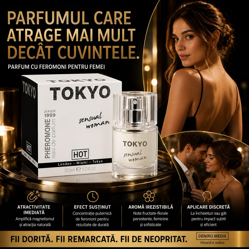 Parfum Cu Feromoni Femei Sexuale Tokyo 30ml