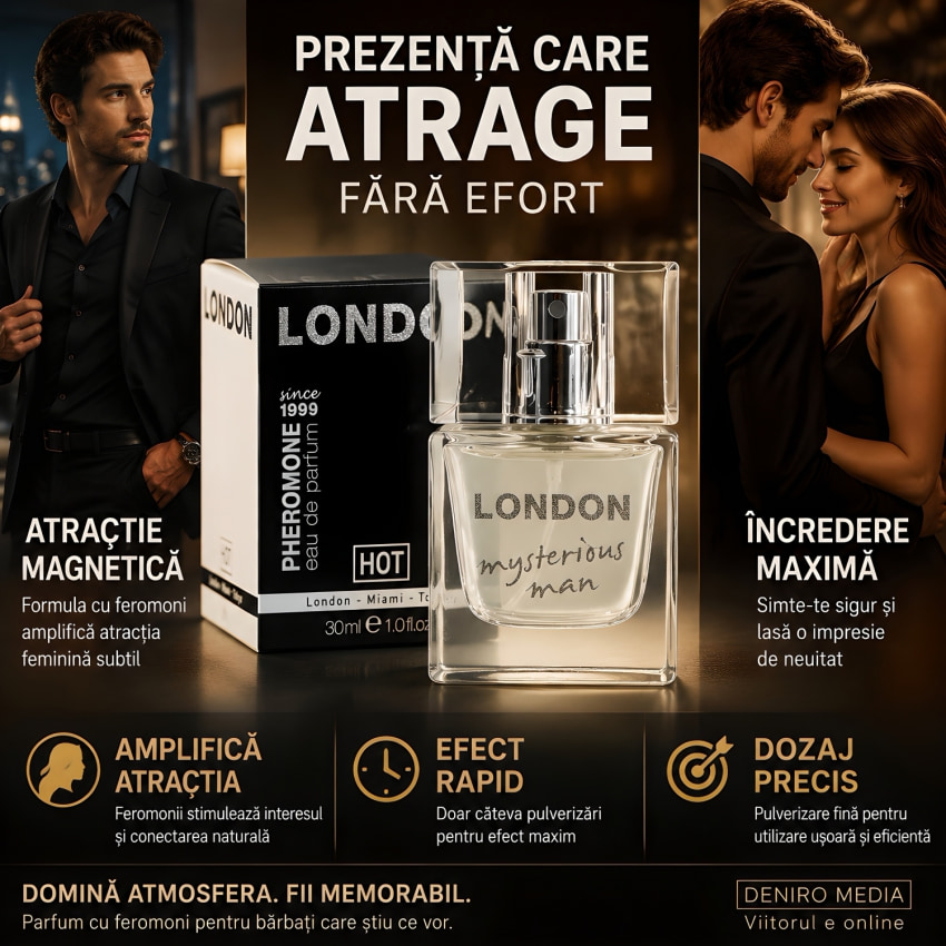 Parfum Cu Hormoni de atracție London Man 30ml