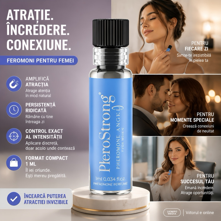 Parfum cu Hormoni de atracție PheroStrong Angel For Women 1ml