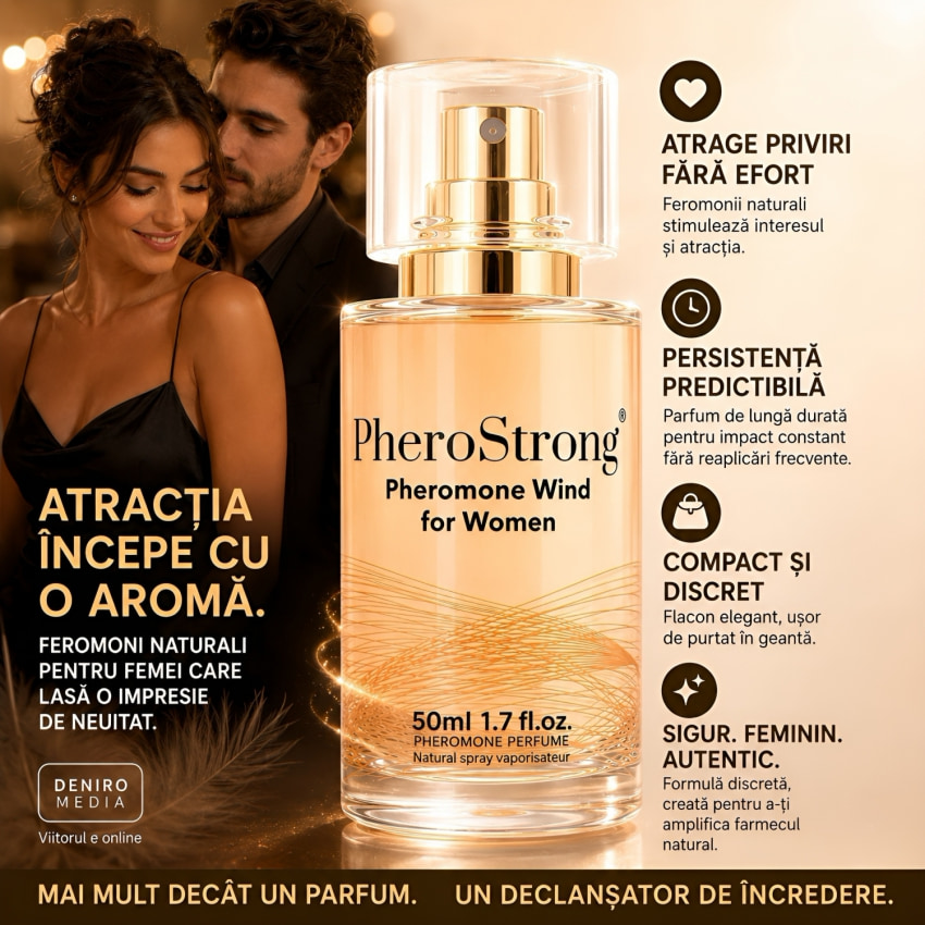 Parfum cu Hormoni de atracție PheroStrong Wind Discret 50ml