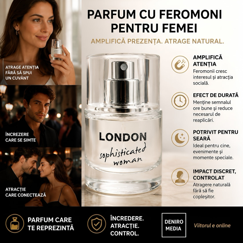 Parfum Feromoni London Sophisticated Woman Hot 30ml